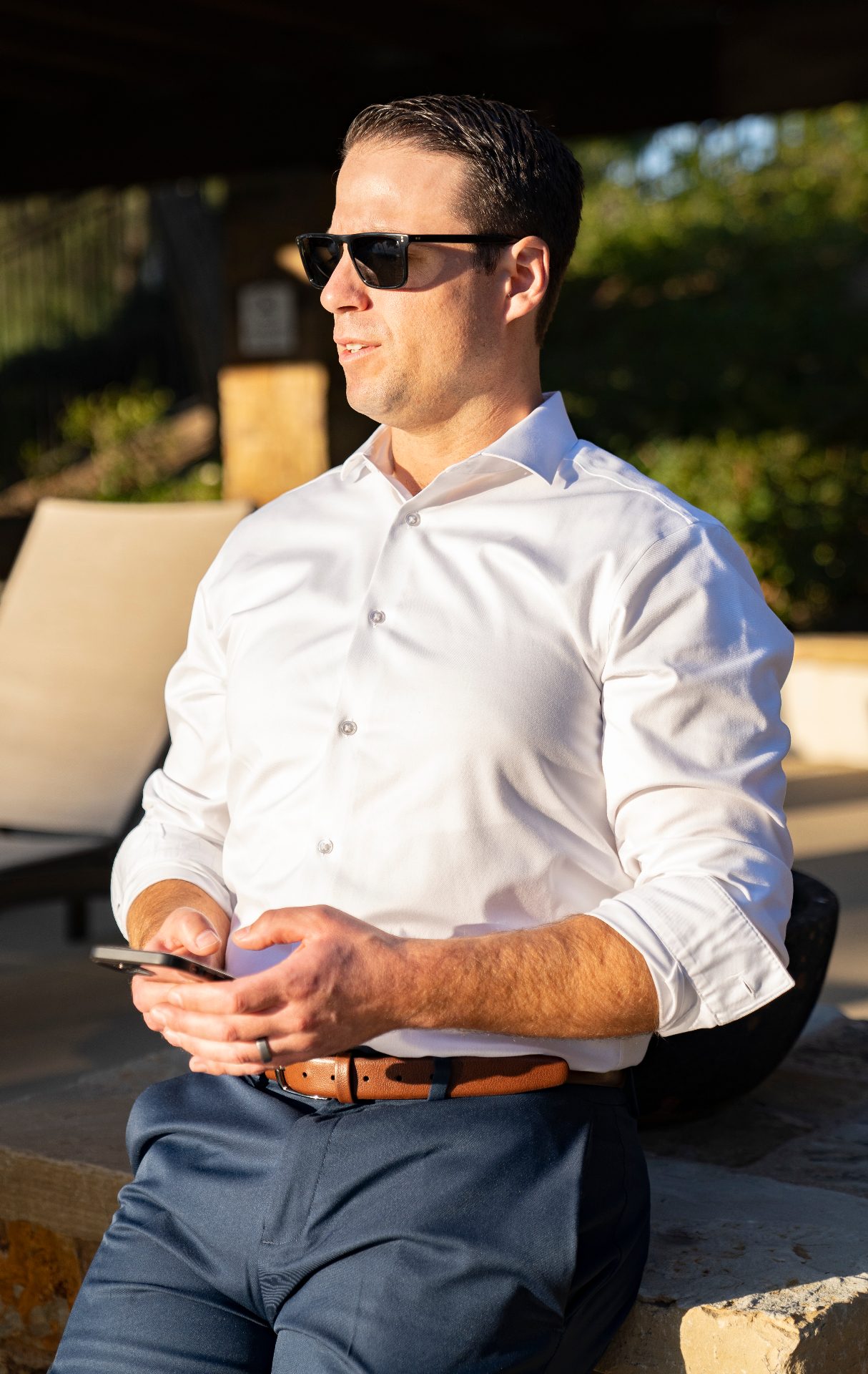 Jacob Lawlor outside of work in Southern Orange County
