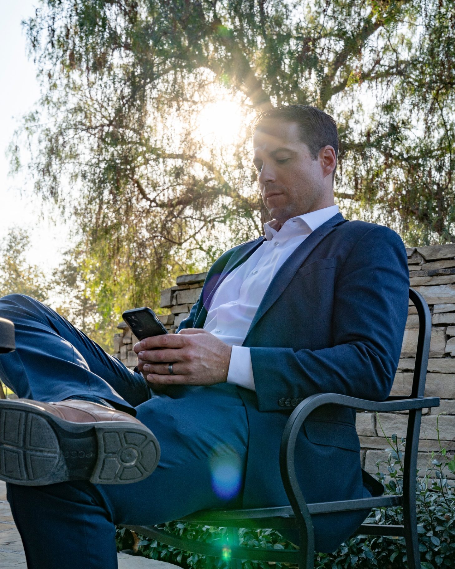 Jacob Lawlor coaching a real estate agent by phone